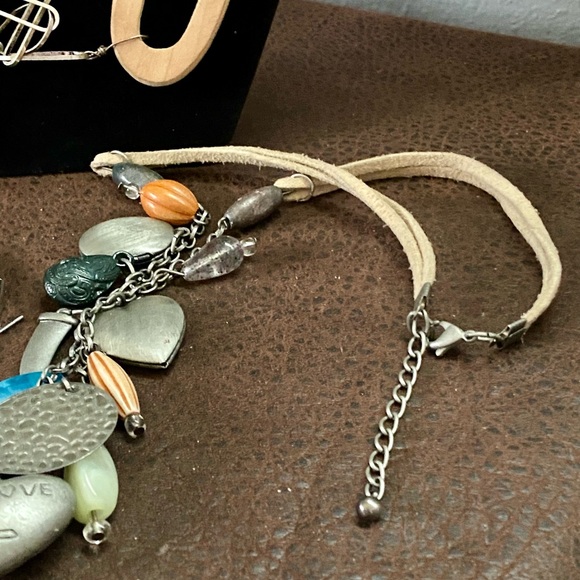 American Eagle Boho Chic Necklace & Earring Set - Picture 9 of 15